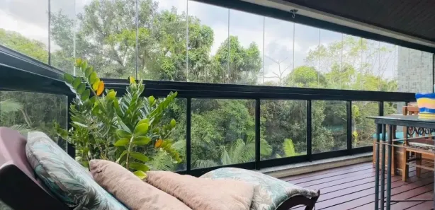 Apartamento com 3 Quartos para alugar, 105m² no Riviera, Bertioga