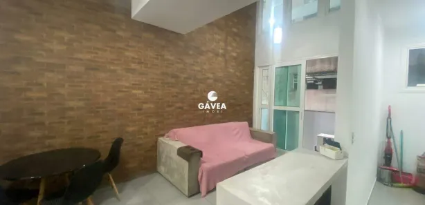 Flat com 1 Quarto para alugar, 57m² no Gonzaga, Santos