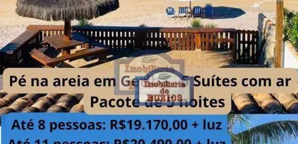 Casa com 5 Quartos para alugar, 300m² no Geribá, Armação dos Búzios