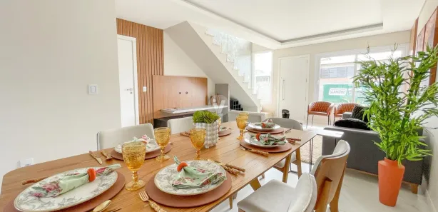 Casa de Condomínio com 3 Quartos à venda, 153m² no Camobi, Santa Maria