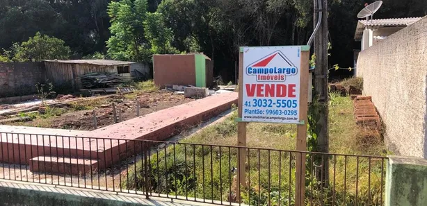 Terreno / Lote / Condomínio à venda, 985m² no Vila Itaqui, Campo Largo