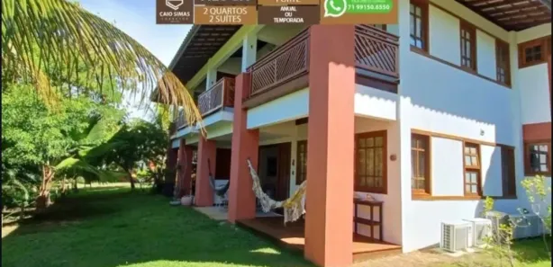 Flat com 2 Quartos para alugar, 68m² no Praia do Forte, Mata de São João