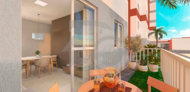 Apartamento com 2 Quartos à venda, 44m² no Costa Paradiso, Barra dos Coqueiros
