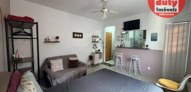 Kitnet com 1 Quarto à venda, 28m² no José Menino, Santos