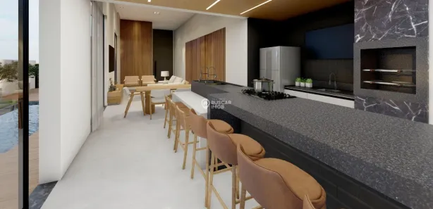 Casa de Condomínio com 3 Quartos à venda, 158m² no Alphaville (Abrantes), Camaçari