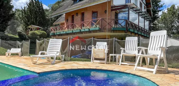Casa de Condomínio com 5 Quartos à venda, 997m² no Lot Véu da Noiva, Campos do Jordão