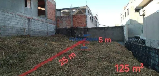 Terreno / Lote / Condomínio à venda, 125m² no Ana Cristina II, Jandira