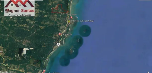Fazenda / Sítio / Chácara com 6 Quartos à venda, 6350000m² no Guaiú, Santa Cruz Cabrália