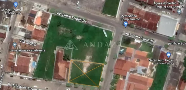 Terreno / Lote Comercial à venda, 1144m² no Centro, São Miguel dos Campos
