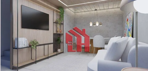 Casa de Condomínio com 4 Quartos para venda ou aluguel, 260m² no Campo Grande, Santos