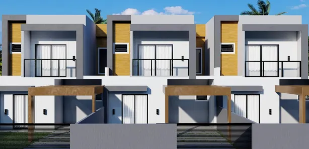 Sobrado com 4 Quartos à venda, 116m² no Itapema do Norte, Itapoá