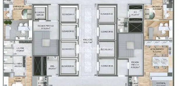 Andar / Laje corporativa à venda, 133m² no Centro, Cascavel