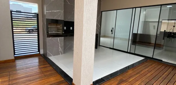 Casa de Condomínio com 3 Quartos à venda, 158m² no Jardins Bolonha, Senador Canedo