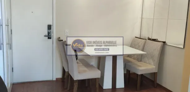 Apartamento com 2 Quartos para alugar, 60m² no Jardim Tupanci, Barueri
