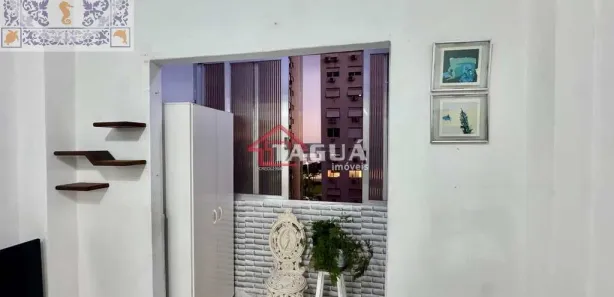 Kitnet com 1 Quarto à venda, 32m² no Boqueirão, Santos