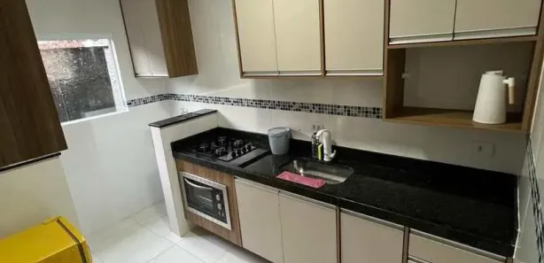 Casa de Condomínio com 2 Quartos para alugar, 55m² no Canto do Forte, Praia Grande
