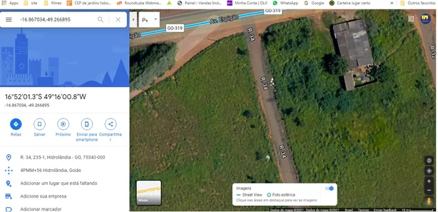 Terreno / Lote / Condomínio à venda, 360m² no , Hidrolândia