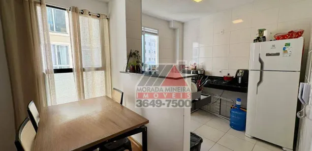 Apartamento com 2 Quartos à venda, 51m² no Chácaras Granja Pousada Del Rey, Santa Luzia
