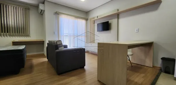 Apartamento com 1 Quarto para alugar, 33m² no Chácara Peccioli, Jaú