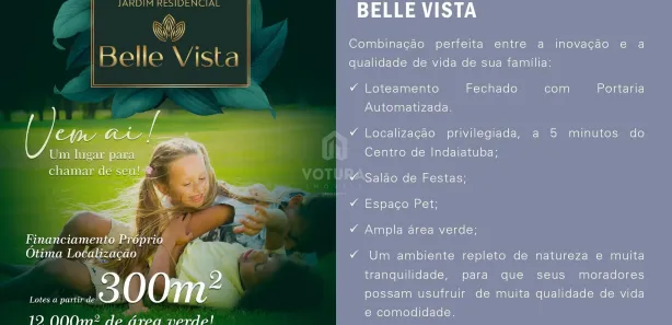 Terreno / Lote / Condomínio à venda, 300m² no Parque Residencial Indaiá, Indaiatuba