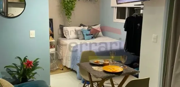 Apartamento com 1 Quarto para alugar, 26m² no Sé, São Paulo