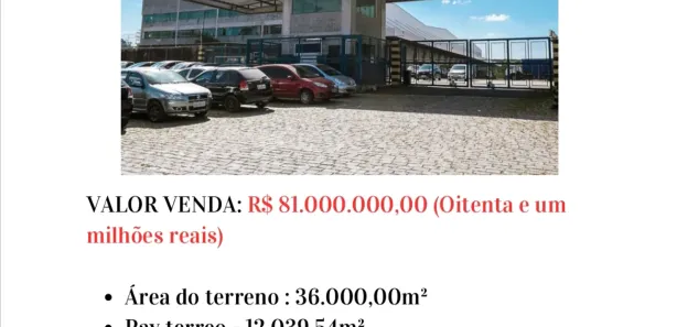 Galpão / Depósito / Armazém à venda, 36000m² no Vila Sul Americana, Carapicuíba