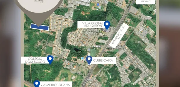 Casa de Condomínio com 3 Quartos à venda, 81m² no , Camaçari
