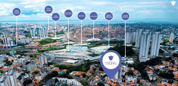 Apartamento com 2 Quartos à venda, 57m² no Pernambués, Salvador