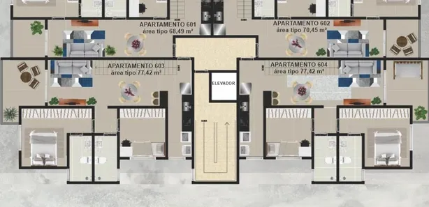 Cobertura com 2 Quartos à venda, 155m² no Paraíso, Ponte Nova