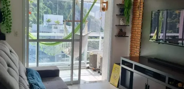 Apartamento com 2 Quartos para alugar, 79m² no Marapé, Santos