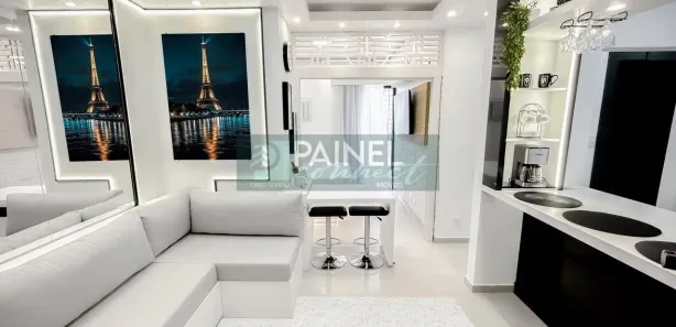 Flat com 1 Quarto à venda, 36m² no Centro, São Vicente