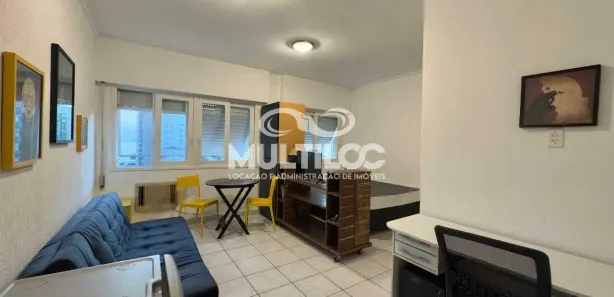 Kitnet com 1 Quarto para alugar, 37m² no Aparecida, Santos