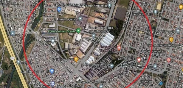 Terreno / Lote / Condomínio à venda, 30000m² no Cidade Industrial, Curitiba