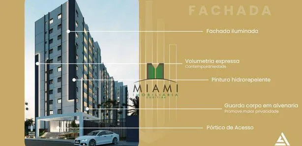 Apartamento com 2 Quartos à venda, 51m² no Centro, Pinhais