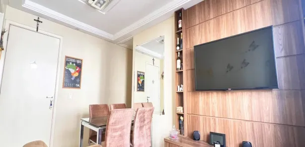 Apartamento com 2 Quartos para alugar, 45m² no Guarapiranga, São Paulo