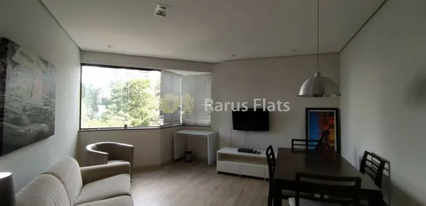 Flat com 1 Quarto para alugar, 45m² no Paraíso do Morumbi, São Paulo