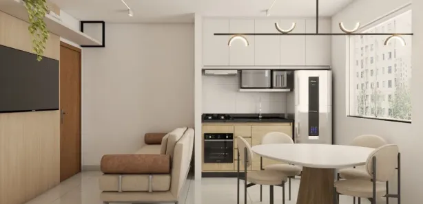 Apartamento com 2 Quartos à venda, 50m² no Serra Dourada, Vespasiano