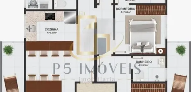 Cobertura com 3 Quartos à venda, 153m² no Tabuleiro, Barra Velha