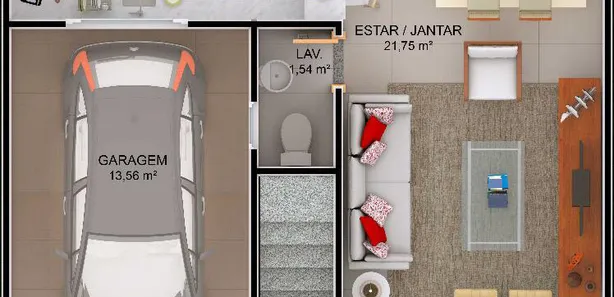 Sobrado com 3 Quartos à venda, 105m² no Ipitanga, Lauro de Freitas