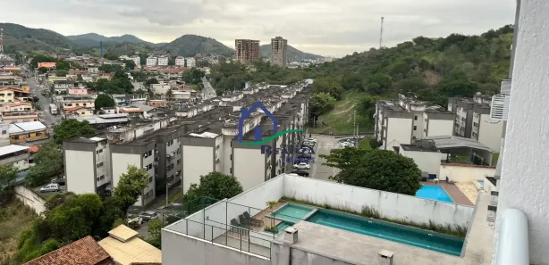 Apartamento com 2 Quartos para alugar, 60m² no Mutondo, São Gonçalo