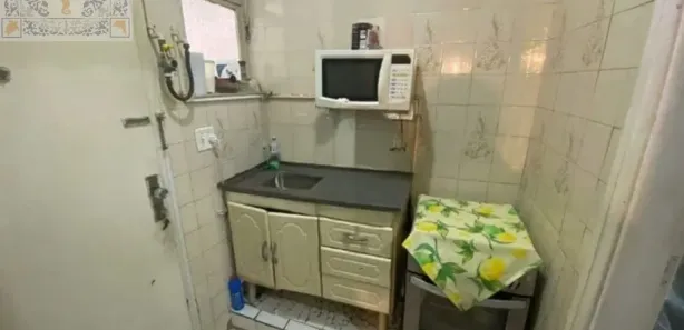 Kitnet com 1 Quarto à venda, 24m² no José Menino, Santos