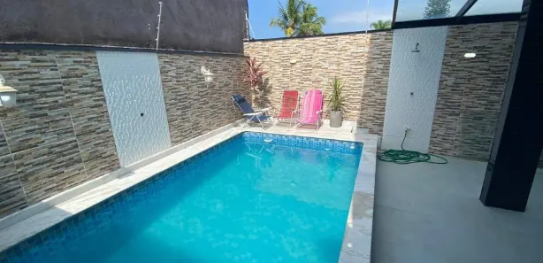Casa de Condomínio com 3 Quartos para alugar, 97m² no Suarão, Itanhaém