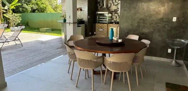 Casa de Condomínio com 4 Quartos para venda ou aluguel, 320m² no Busca Vida (Abrantes), Camaçari