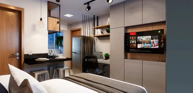 Kitnet com 1 Quarto à venda, 23m² no Santa Clara, Viçosa