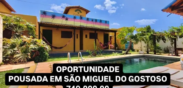 Hotel / Motel / Pousada à venda, 600m² no , São Miguel do Gostoso