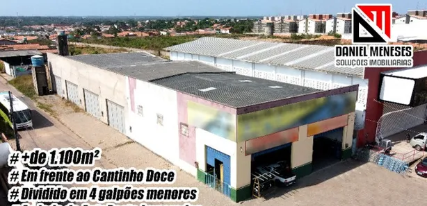 Galpão / Depósito / Armazém à venda, 1100m² no Maiobão, Paço do Lumiar