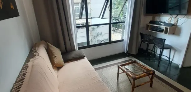 Apartamento com 1 Quarto para alugar, 50m² no Itararé, São Vicente