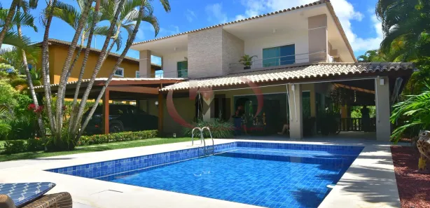 Casa de Condomínio com 4 Quartos à venda, 504m² no Busca Vida (Abrantes), Camaçari