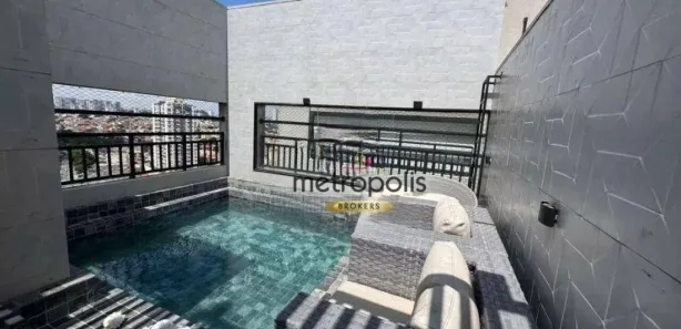 Cobertura com 3 Quartos para venda ou aluguel, 168m² no Santa Maria, São Caetano do Sul