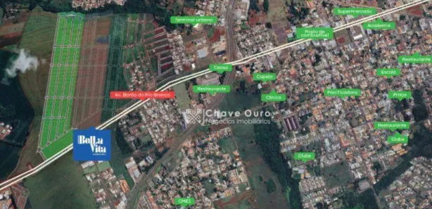 Terreno / Lote / Condomínio à venda, 154m² no São Cristóvão, Cascavel